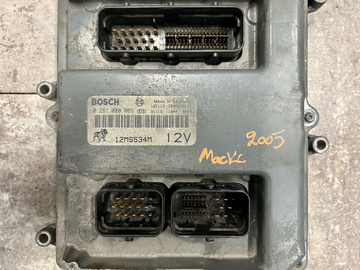 2005 Mack ECM Part # 12MS534M, 12V For Sale