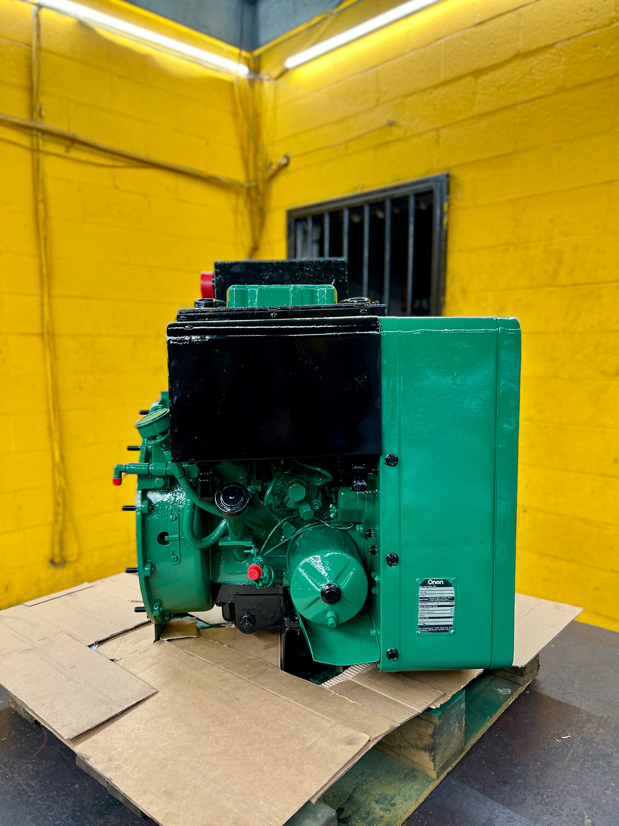 CUMMINS ONAN DJEM MS/4468A Diesel Engine, MILITARY