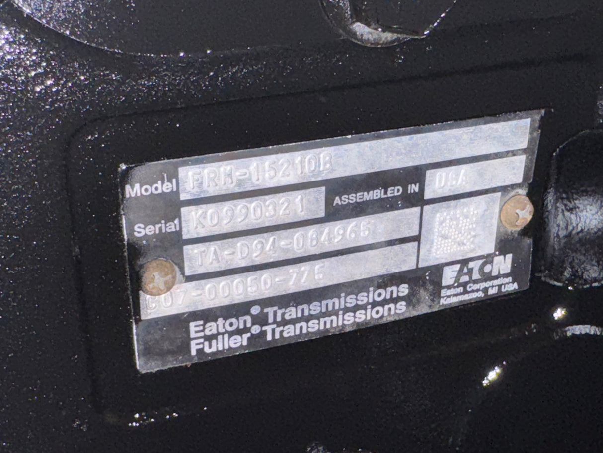 Eaton Fuller FRM-15210B Transmission For Sale