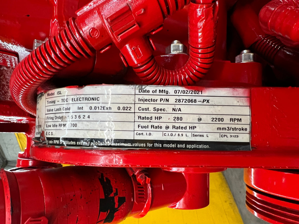 2010 Cummins ISL9 Diesel Engine (EPA10), CPL 3123,