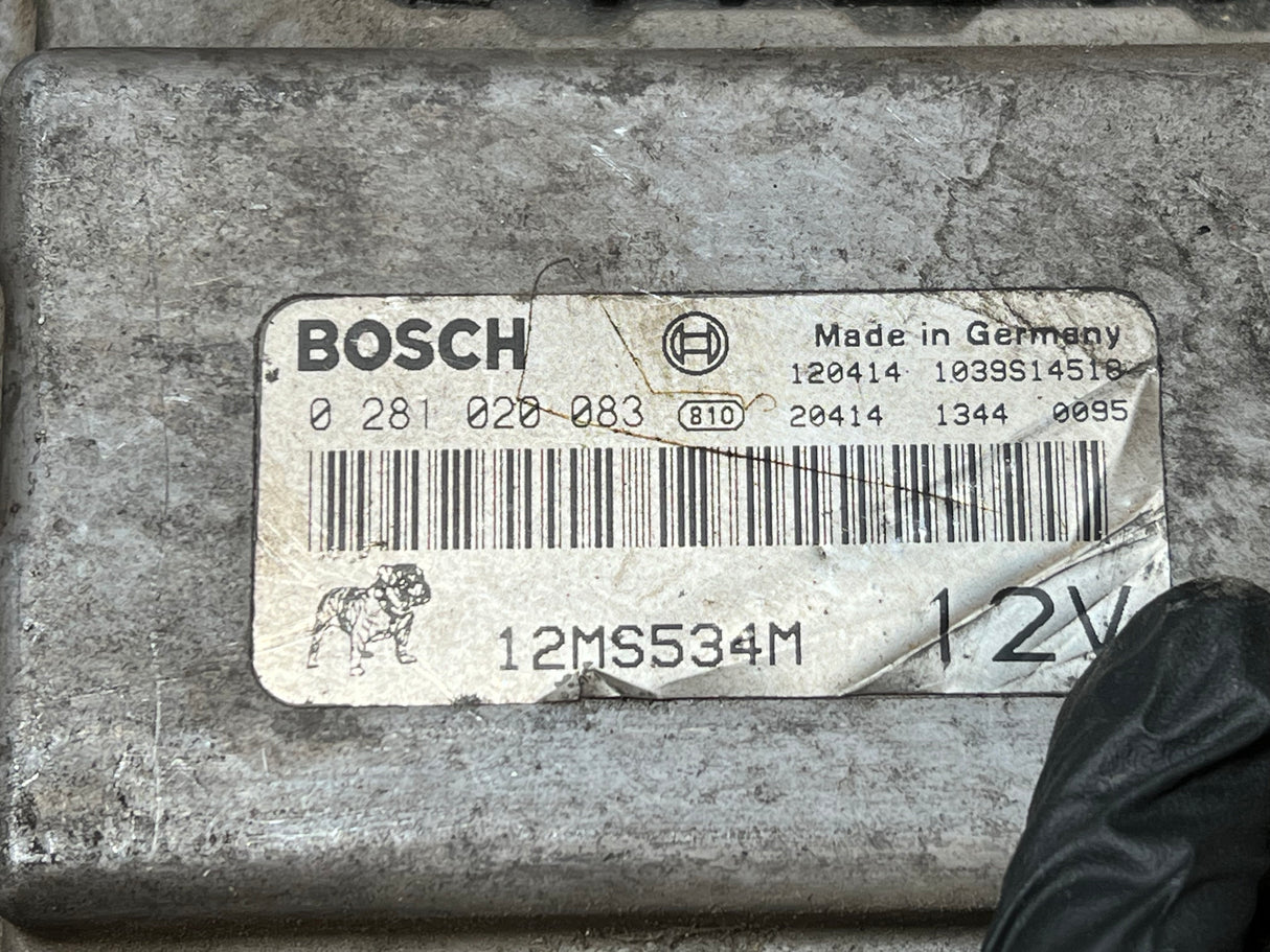 Mack E7 Engine Control Module (ECM) OEM Part # 12MS534M, Bosch Part # 0 281 030 083