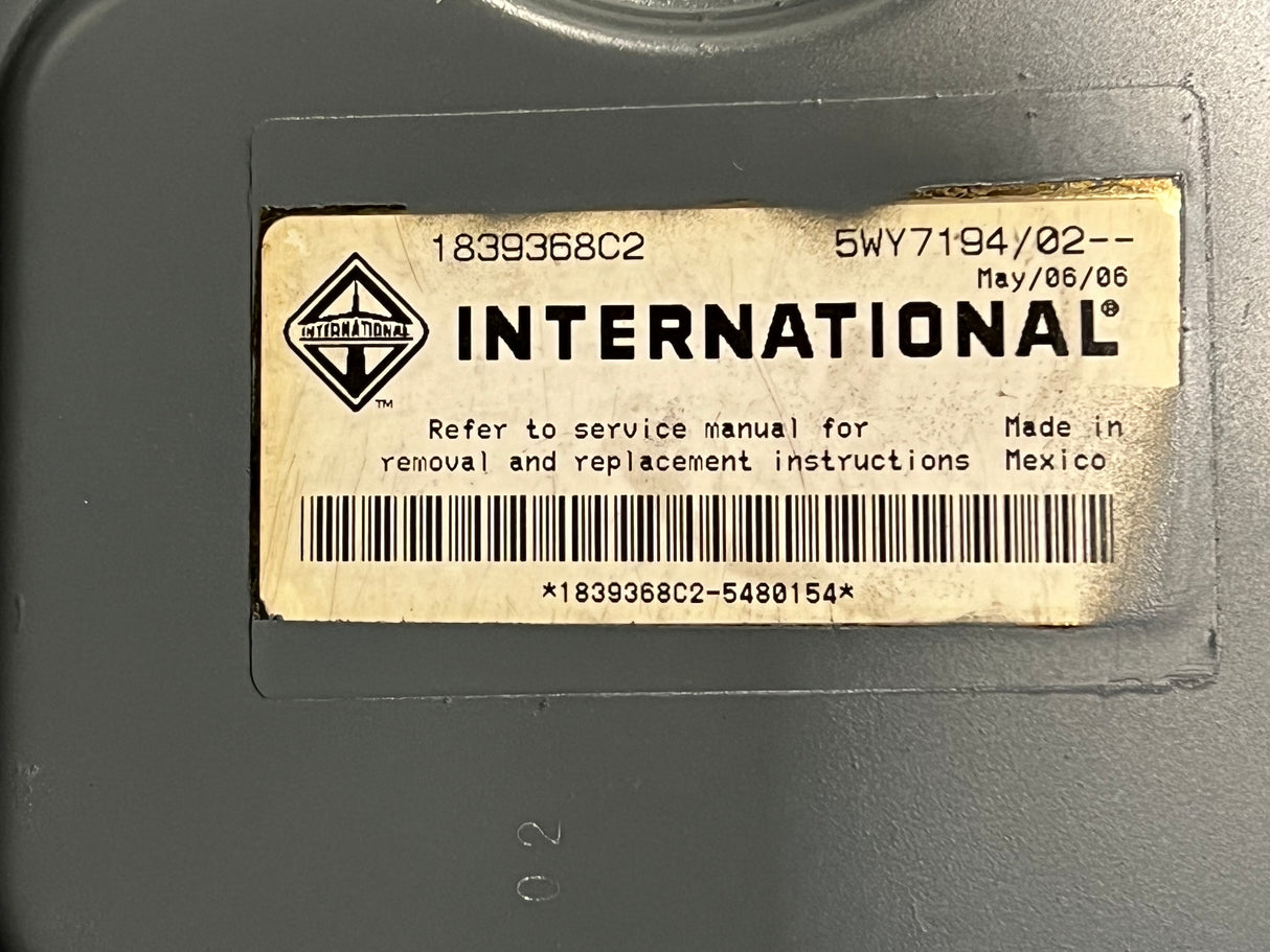 International DT466E ECM/ECU/PCU/PCM Part # 1839368C1. 1842443C97