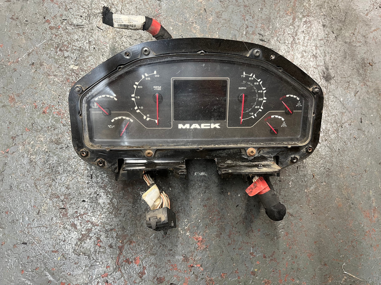 2016 Mack LE613 Instrument Panel Cluster Part # 22469754