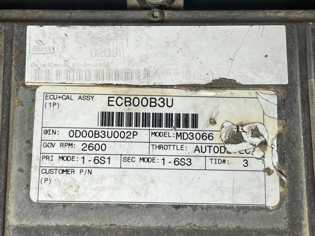 Allison MD3066 Transmission Control Module (TCM)