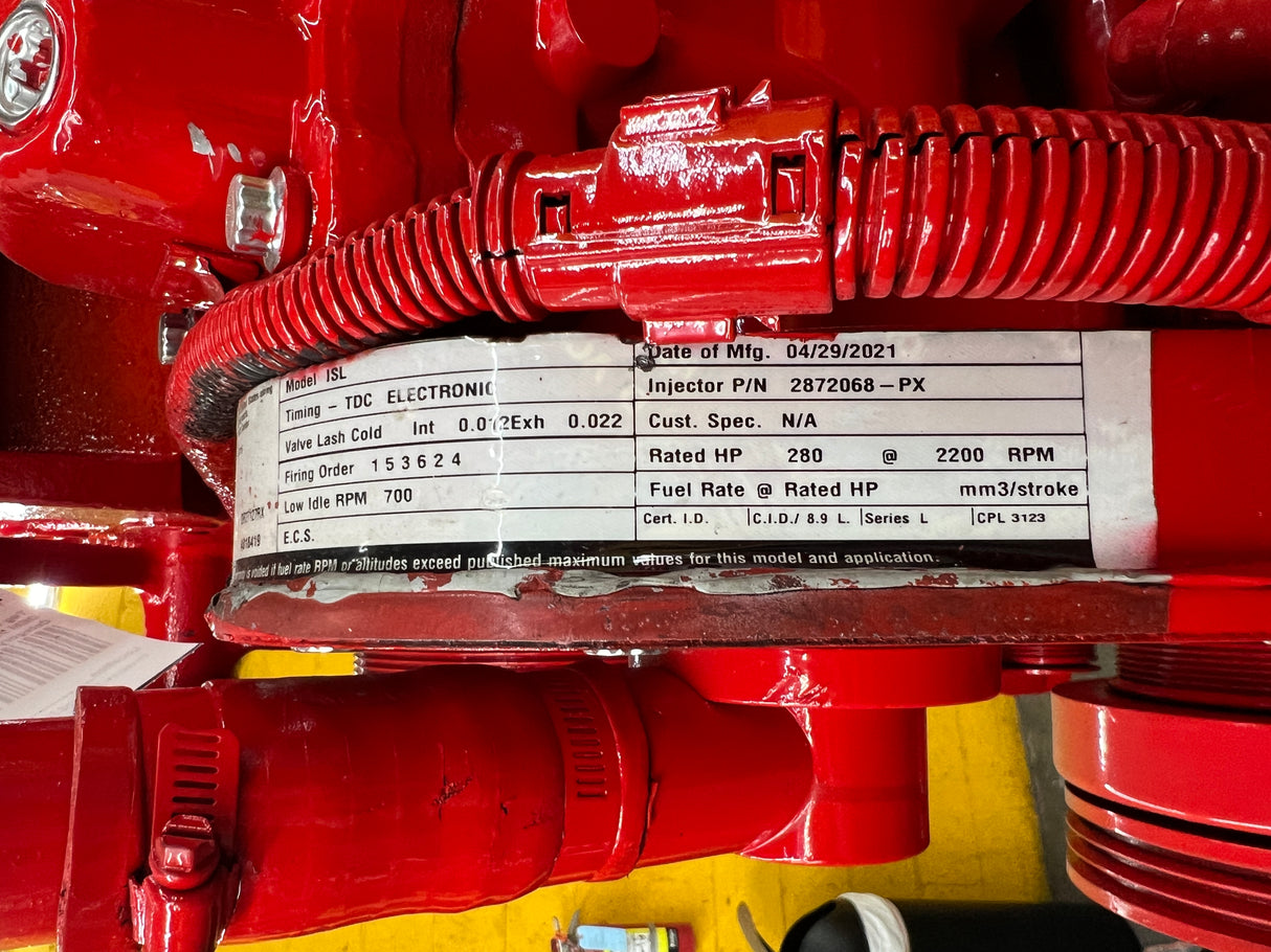 2010 Cummins ISL9 Diesel Engine (EPA10), CPL 3123