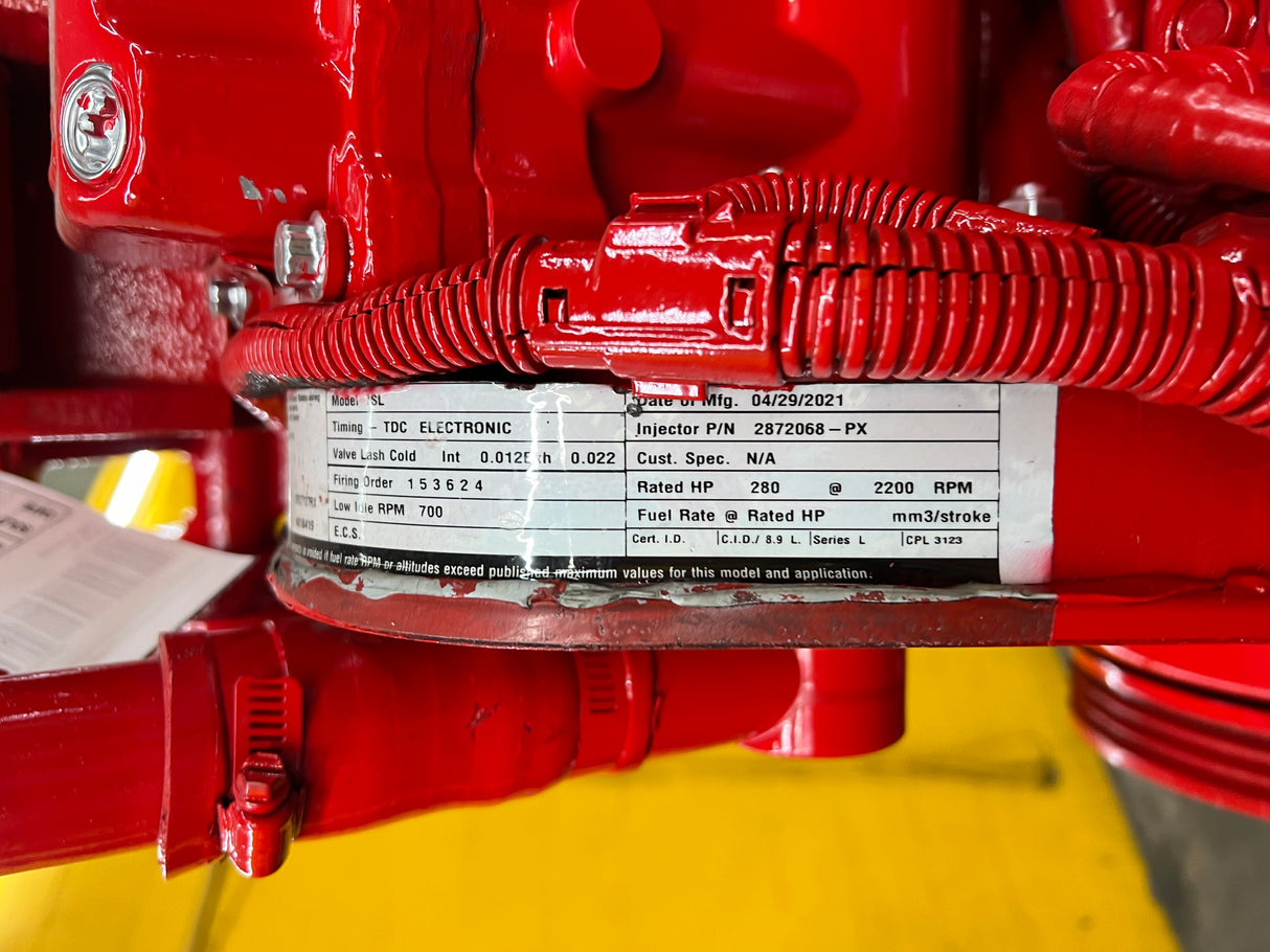 2010 Cummins ISL9 Diesel Engine (EPA10), CPL 3123