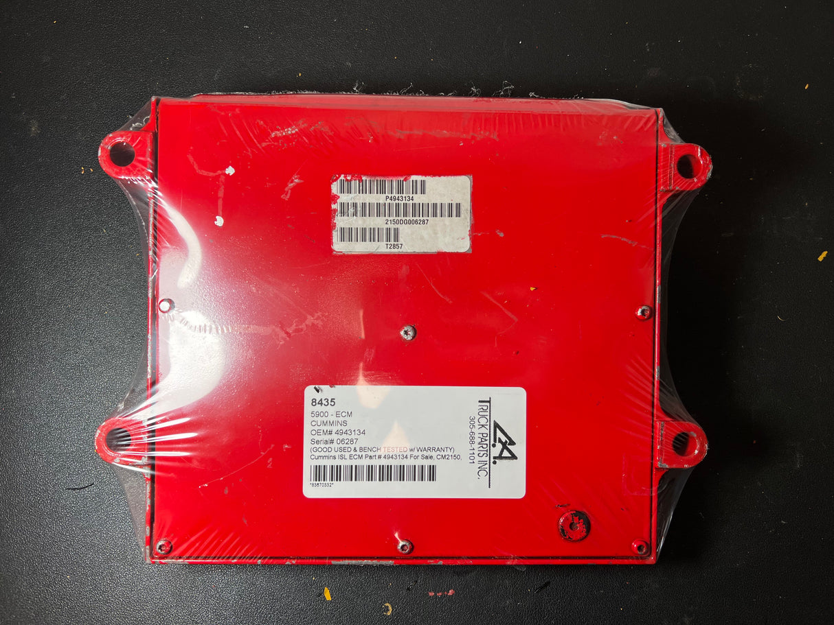 Cummins ISC 260 Engine Control Module (ECM) CM2150D Part # 4943134
