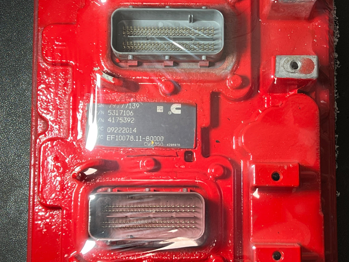 2014 Cummins ISX12/15 Engine Control Module (ECM) Part # 5317106, CM2350 X101
