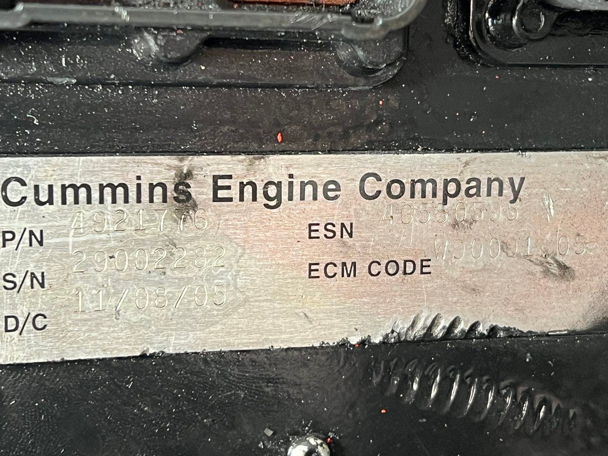 2005 Cummins ISL-280 Engine Control Module (ECM) 4921776, CM850