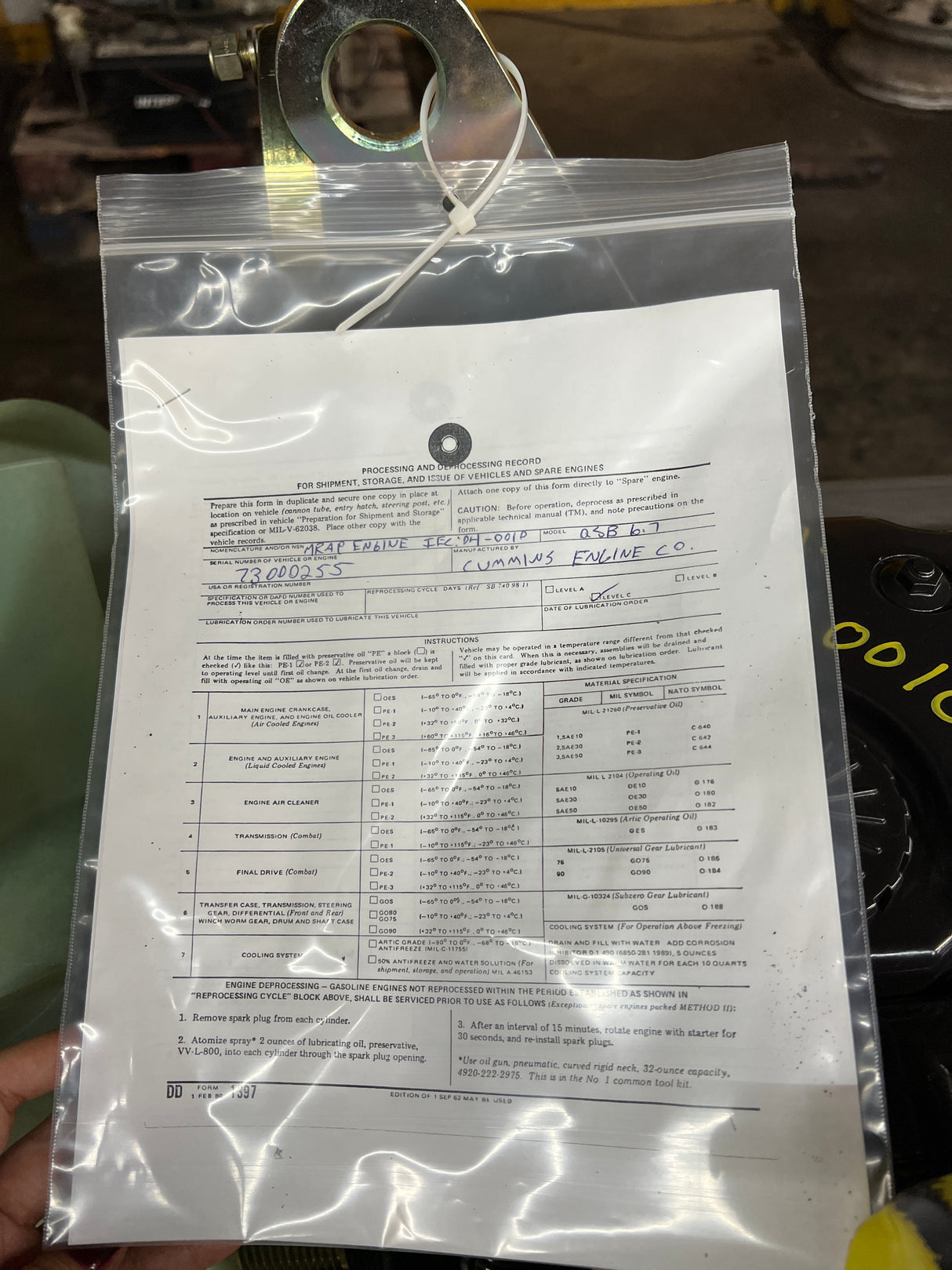 2009 Cummins QSB 6.7L Diesel Engine For Sale