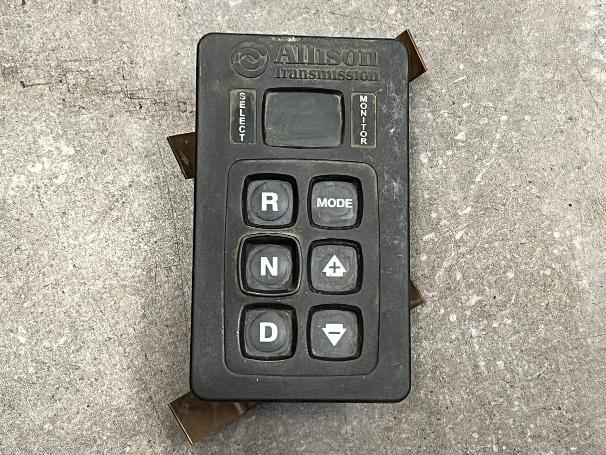 2019 Allison 29551496 Transmission Push Button Electronic Shifter Pad
