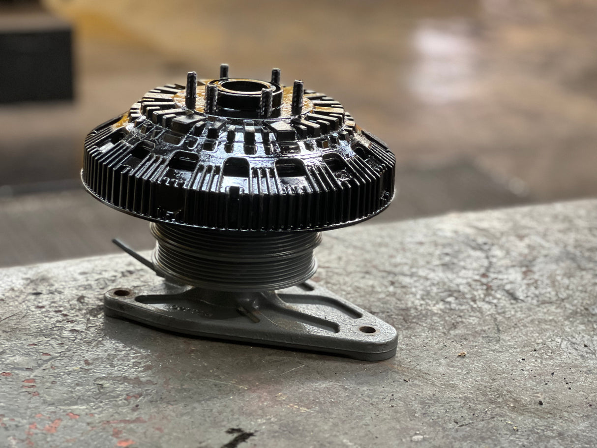 Mack AMI-370 Horton Fan Clutch Part # 79A9498-2, Mounting Base Part # 601713