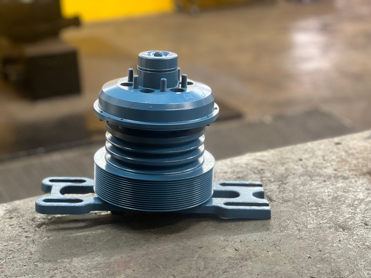 1997 Caterpillar 3406 Borg Warner Fan Clutch 1090-096500-01, Mounting Base 43235, Pulley 42971