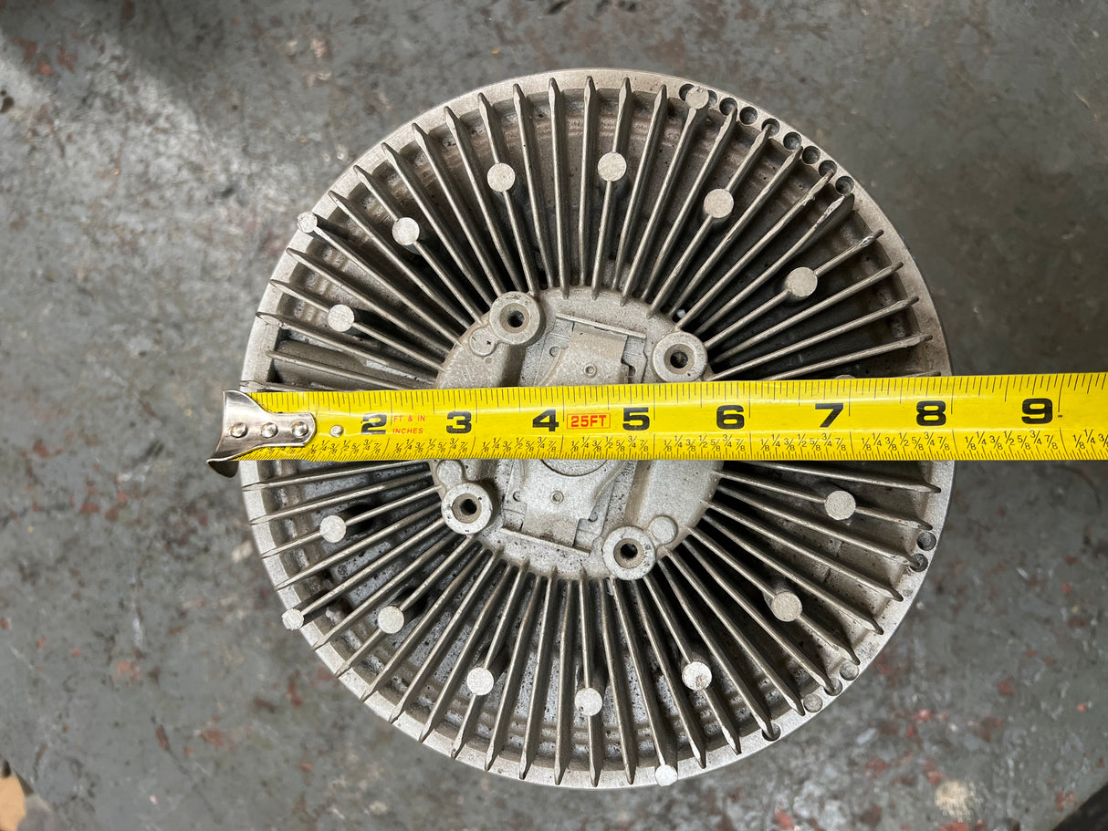 SCHWITZER Viscous Fan Clutch 660 Series P/N 189176, Mounting Base P/N 38513, Pulley P/N 87737