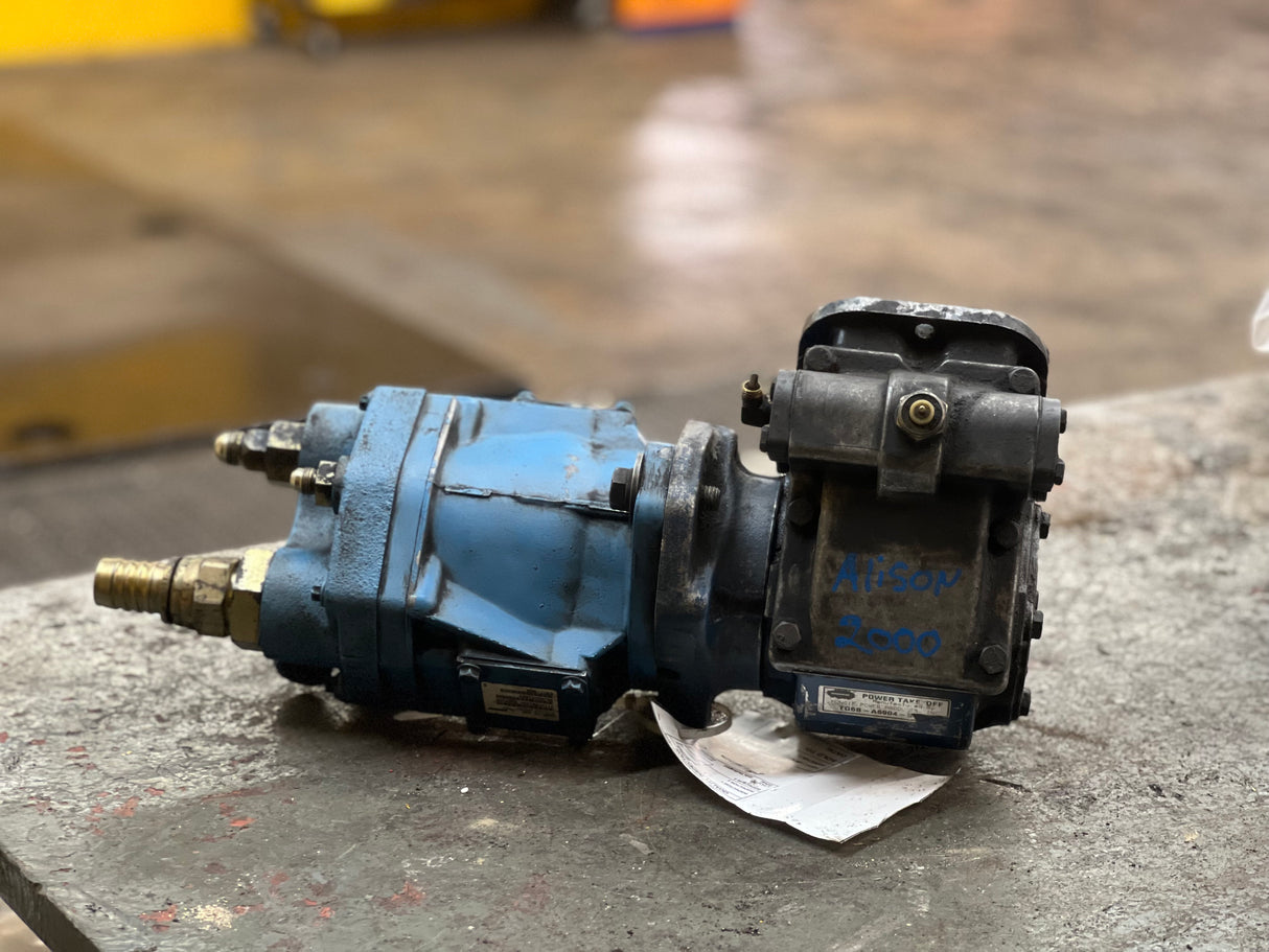 Muncie TG SERIES PTO for Allison 2000 Transmission TG6B-A6904-5, Vickers Hydraulic Pump PVE12R