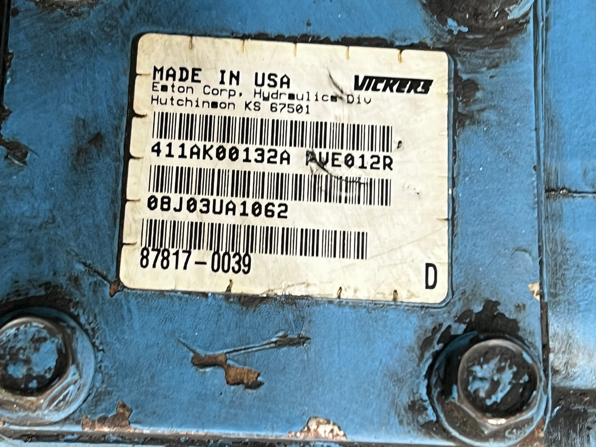 Muncie TG SERIES PTO for Allison 2000 Transmission TG6B-A6904-5, Vickers Hydraulic Pump PVE12R