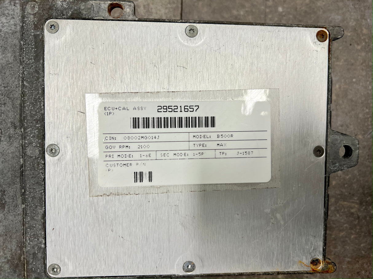 Allison B500R TCM ECU+CAL ASSY 29521657, CIN 08002MG014J For Sale