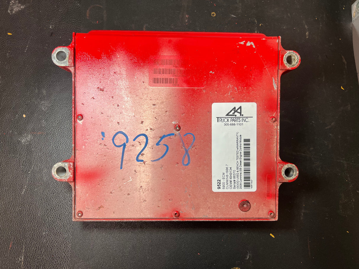 2009 Cummins ISB Diesel Engine Control Module (ECM) 4943134, CM2150