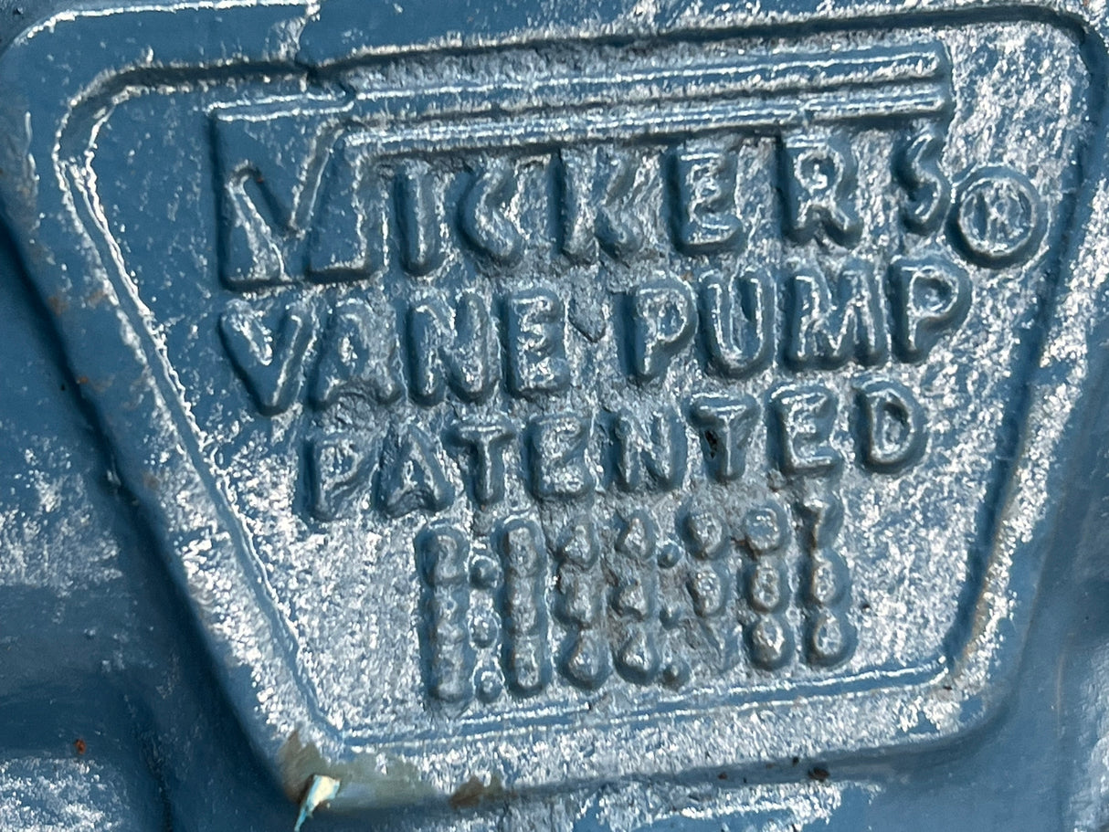 Vicker’s Hydraulic Pump Patent # 2.544.987, 2.544.986