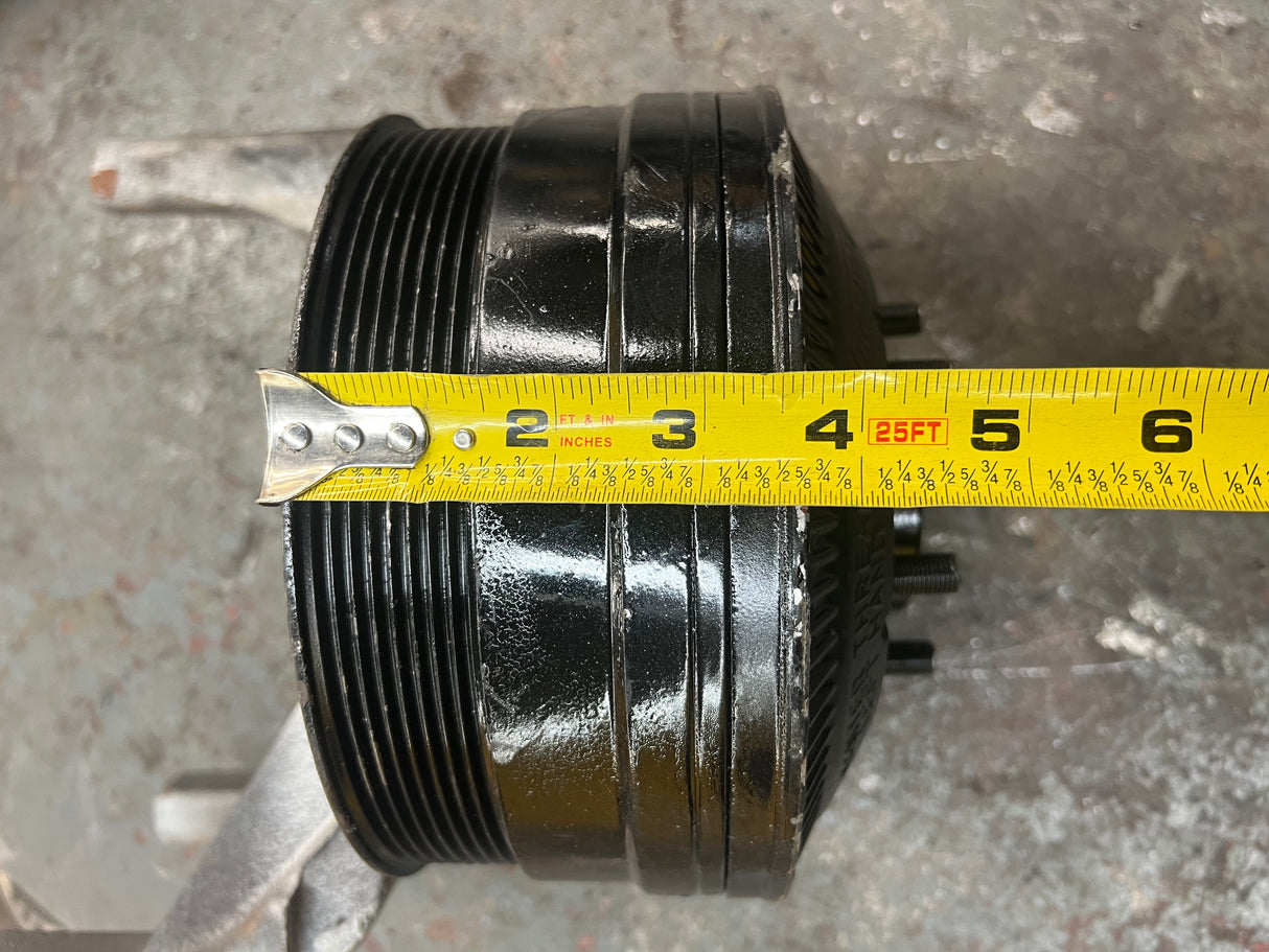 2004 Mercedes MBE4000 Horton DriveMaster Fan Clutch P/N 999336, Base P/N 601721, Pulley P/N 601722