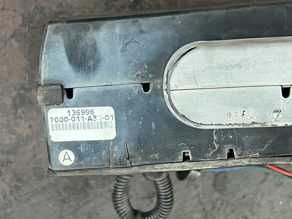 Blue Bird Transpec Retractable Stop Sign Part # 7000-011-A31-01