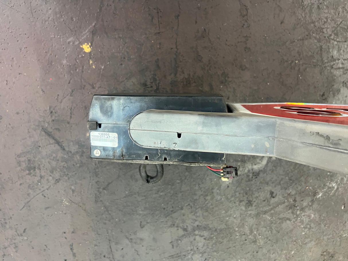 Blue Bird Transpec Retractable Stop Sign Part # 7000-011-A31-01