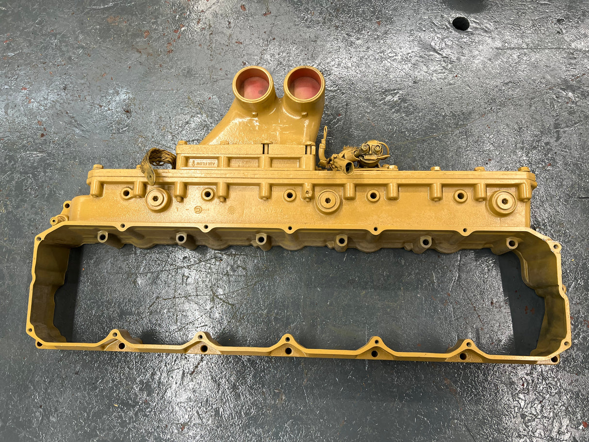 Caterpillar 3116 Valve Cover Base 7E9314, Intake Manifold 4P1847, Transfer Tube 4P1618