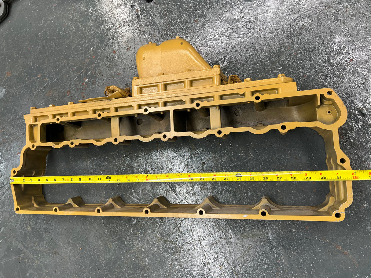 Caterpillar 3116 Valve Cover Base 7E9314, Intake Manifold 4P1847, Transfer Tube 4P1618