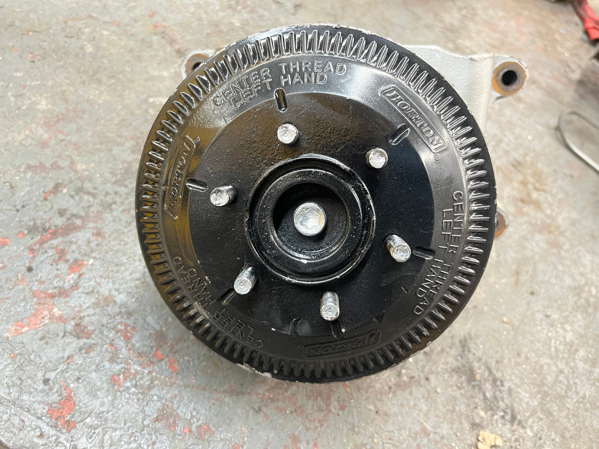 2004 Mercedes MBE4000 Horton DriveMaster Fan Clutch P/N 999336, Base P/N 601721, Pulley P/N 601722