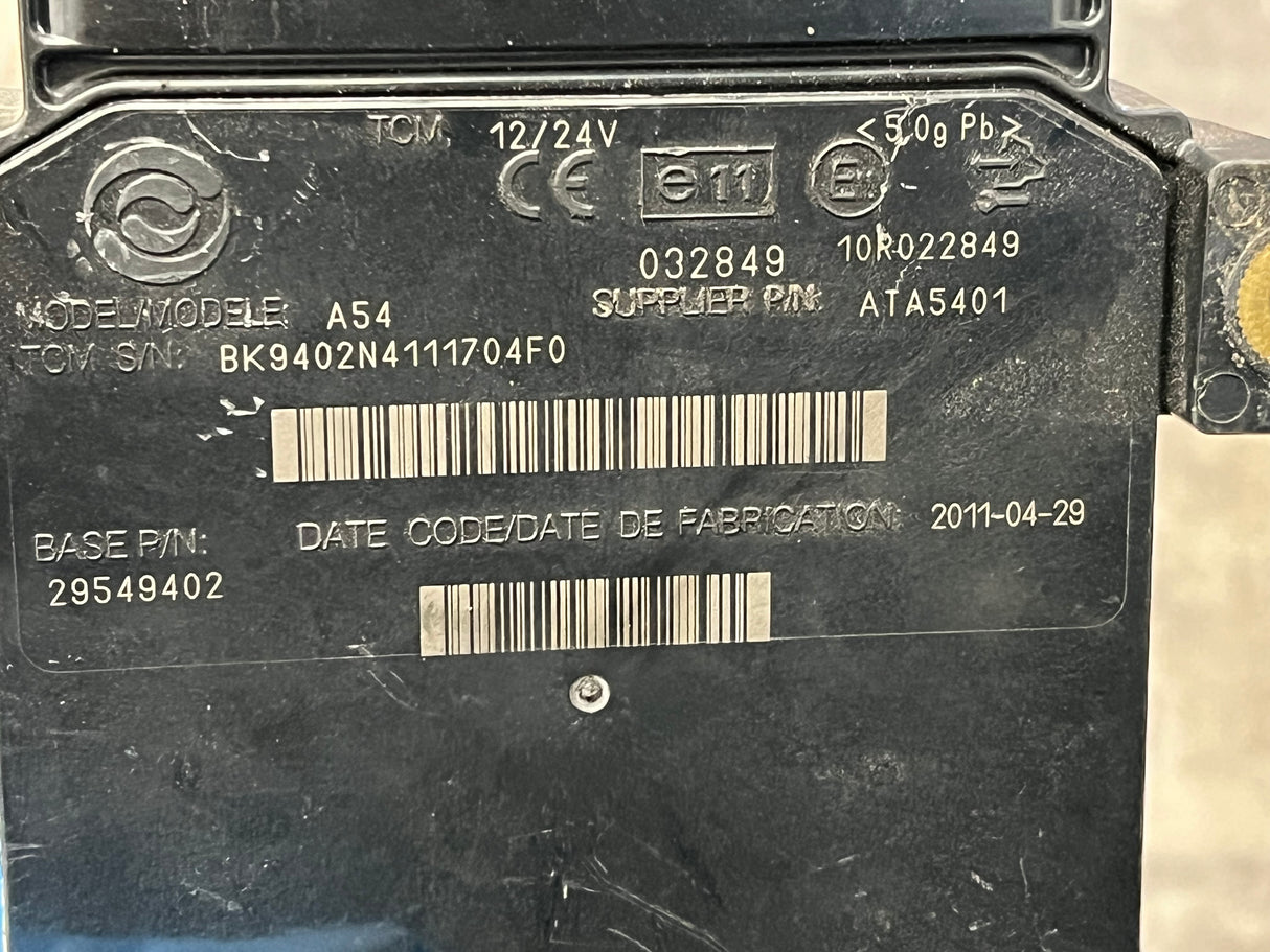 2010 Allison Transmission Control module (TCM) Part # 29549402