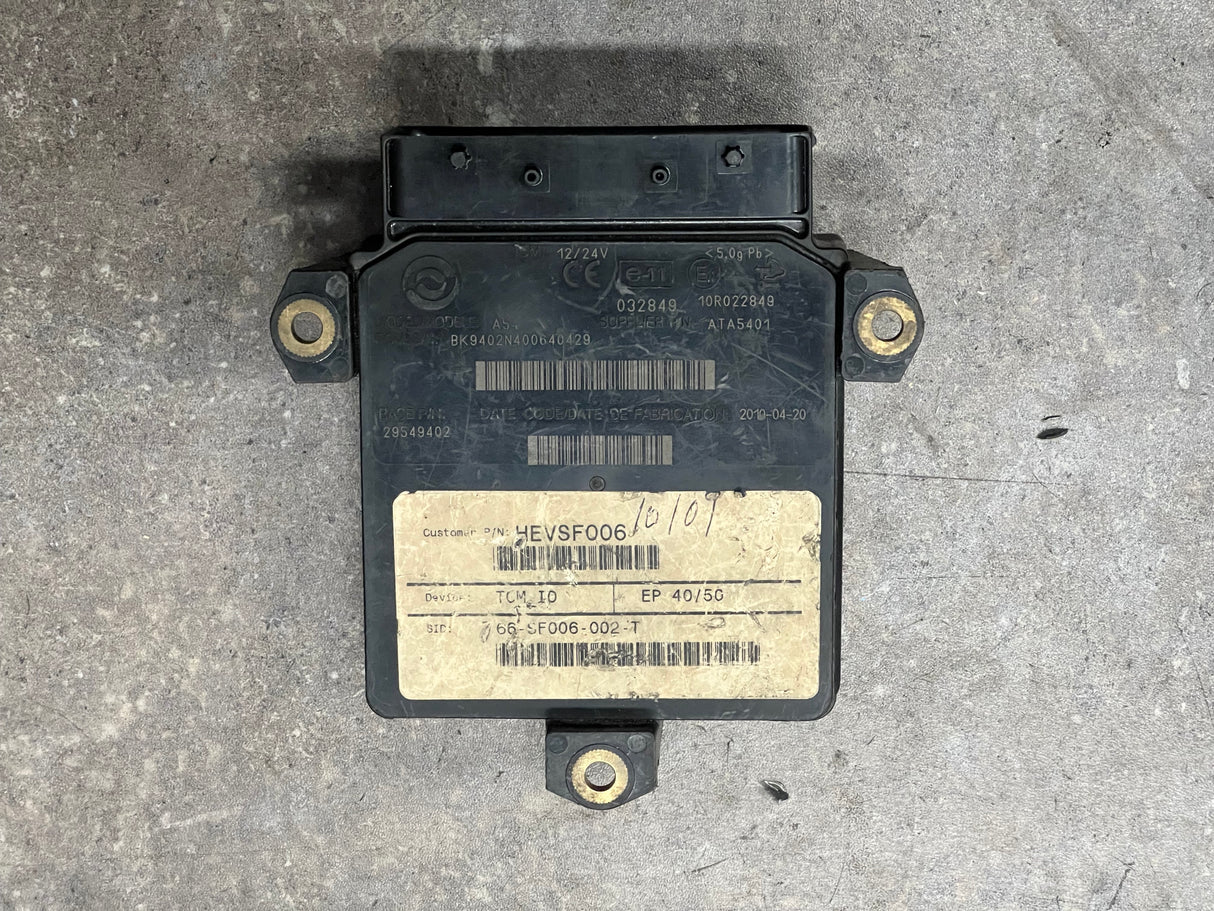 2010 Allison Transmission Control module (TCM) Part # 29549402