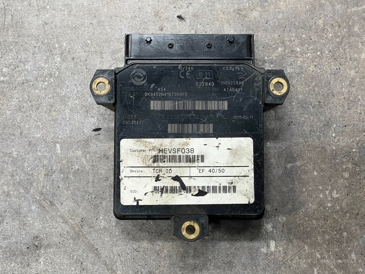 2011 Allison Transmission Control module (TCM) Part # 29549402