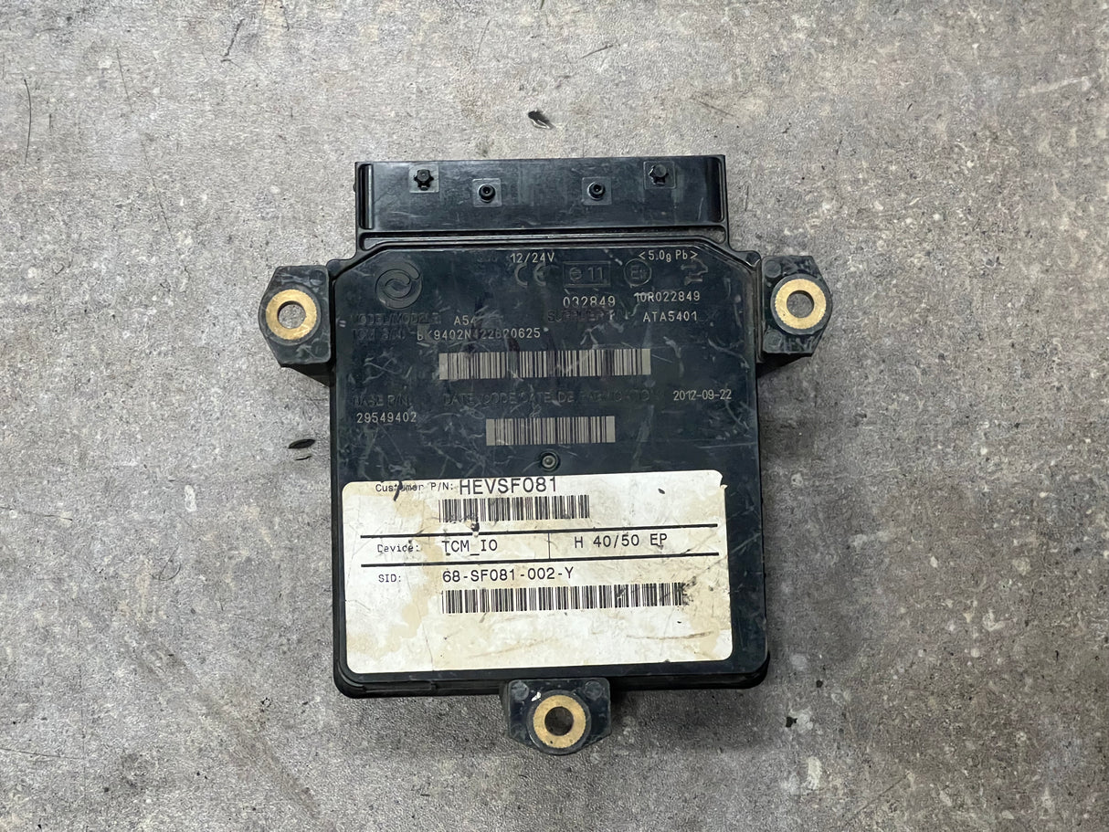 2012 Allison Transmission Control module (TCM) Part # 29549402