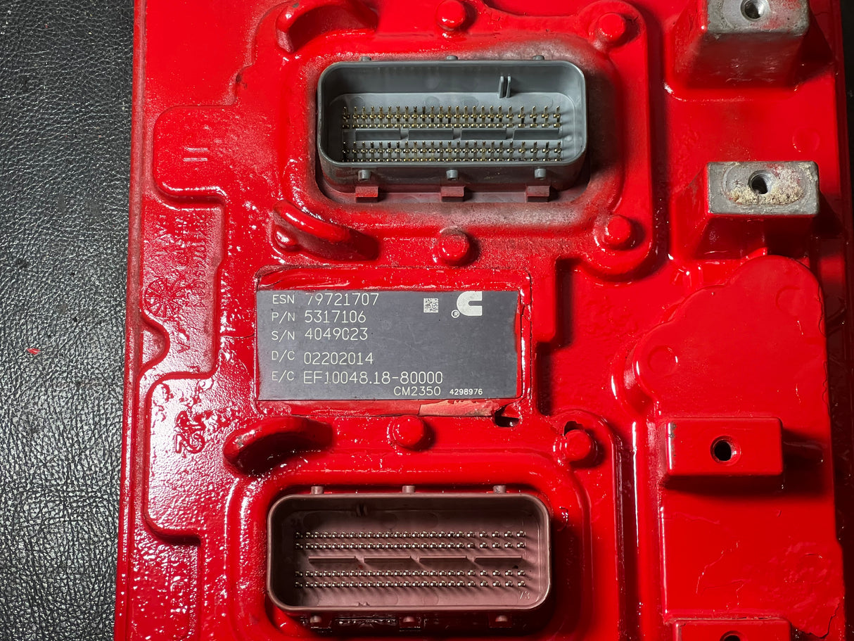 2015 Cummins ISX15 Engine Control Module (ECM) 5317106, CM2350