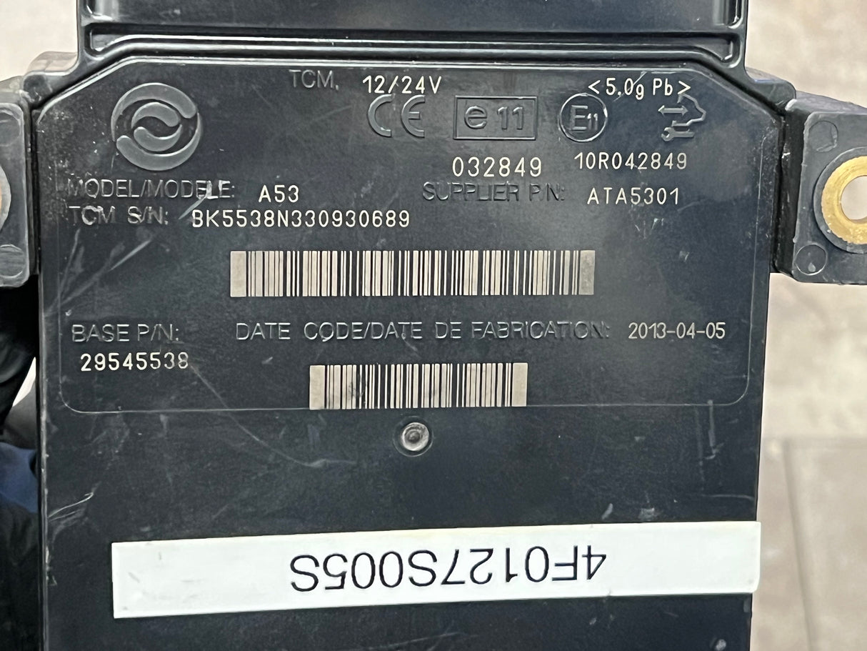 Allison TCM Transmission Computer Part # 29545538