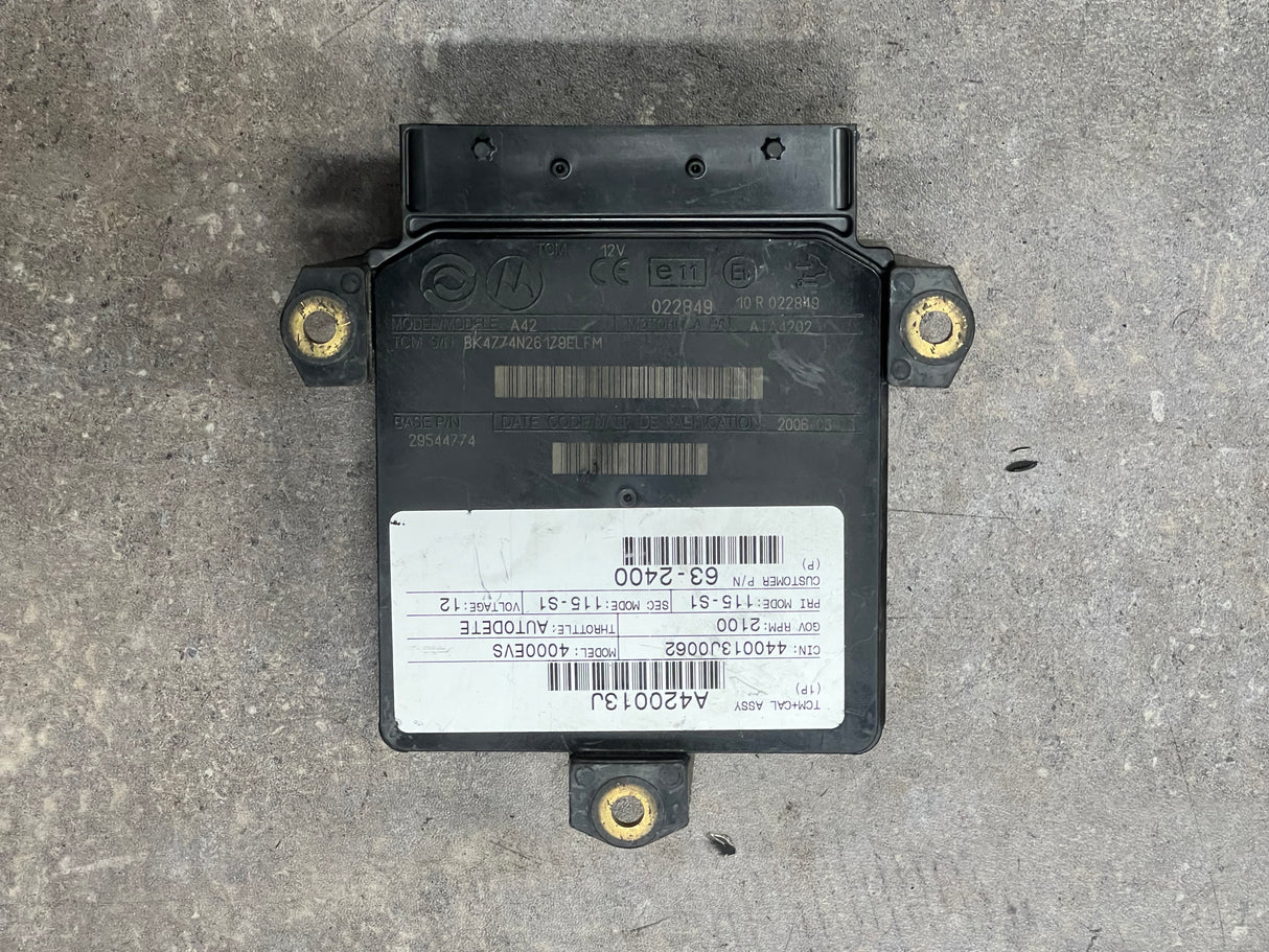 2006 Allison 4000EVS Transmission Control Module (TCM) Part # 29544774