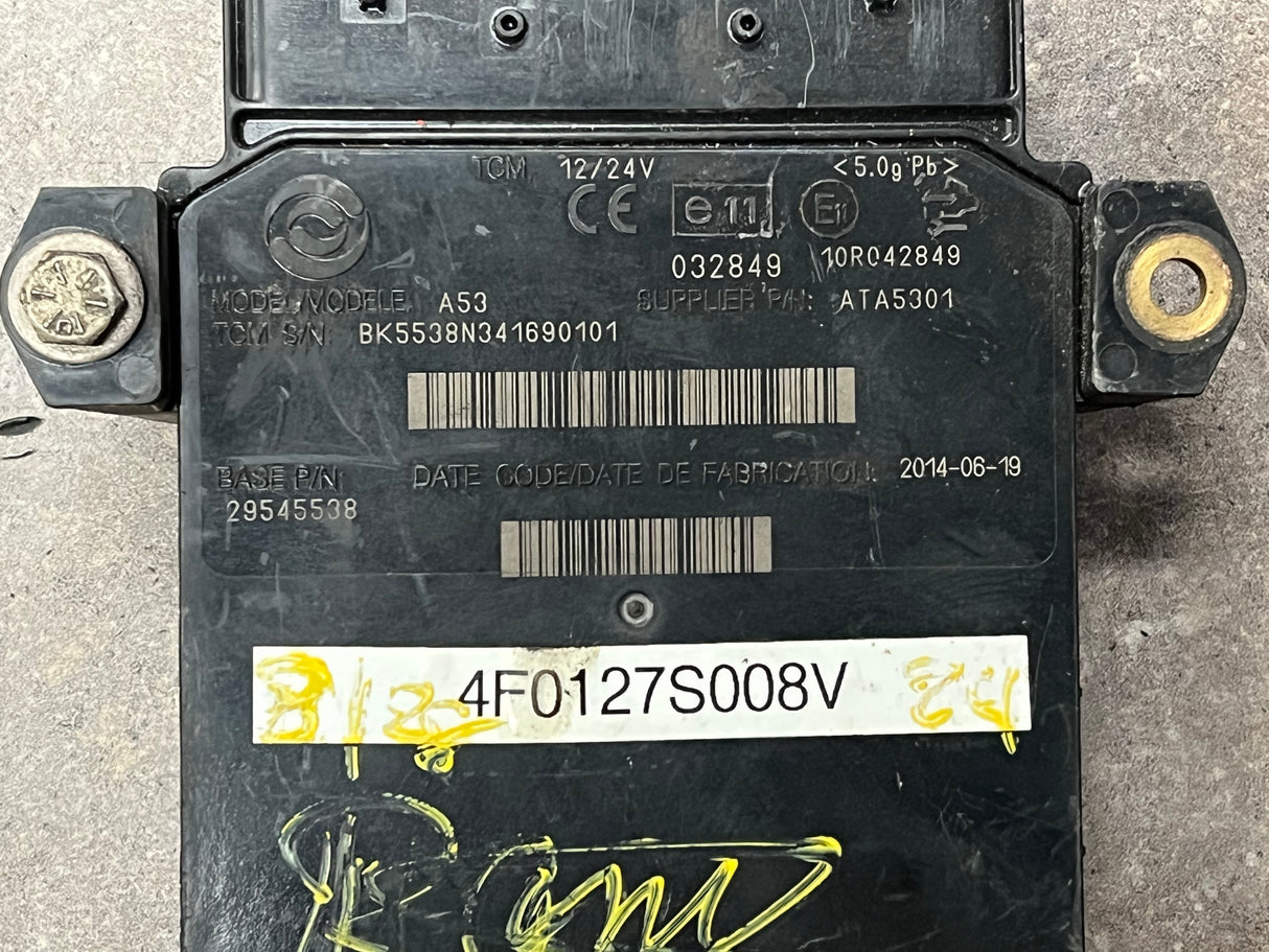 2014 Allison Transmission Control Module (TCM) Part # 29545538