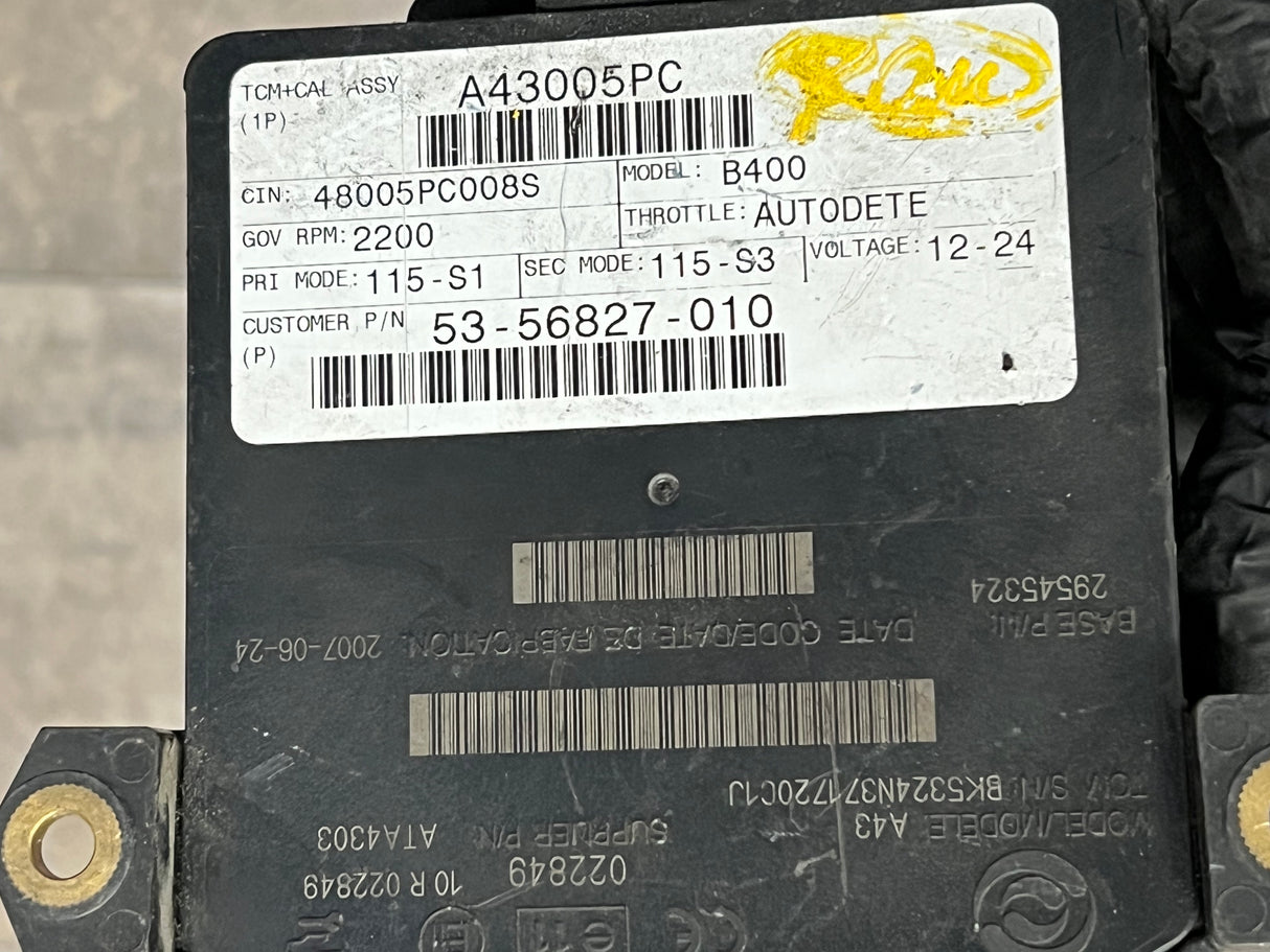 2007 Allison B400 Transmission Control Module (TCM) Part # 29545324