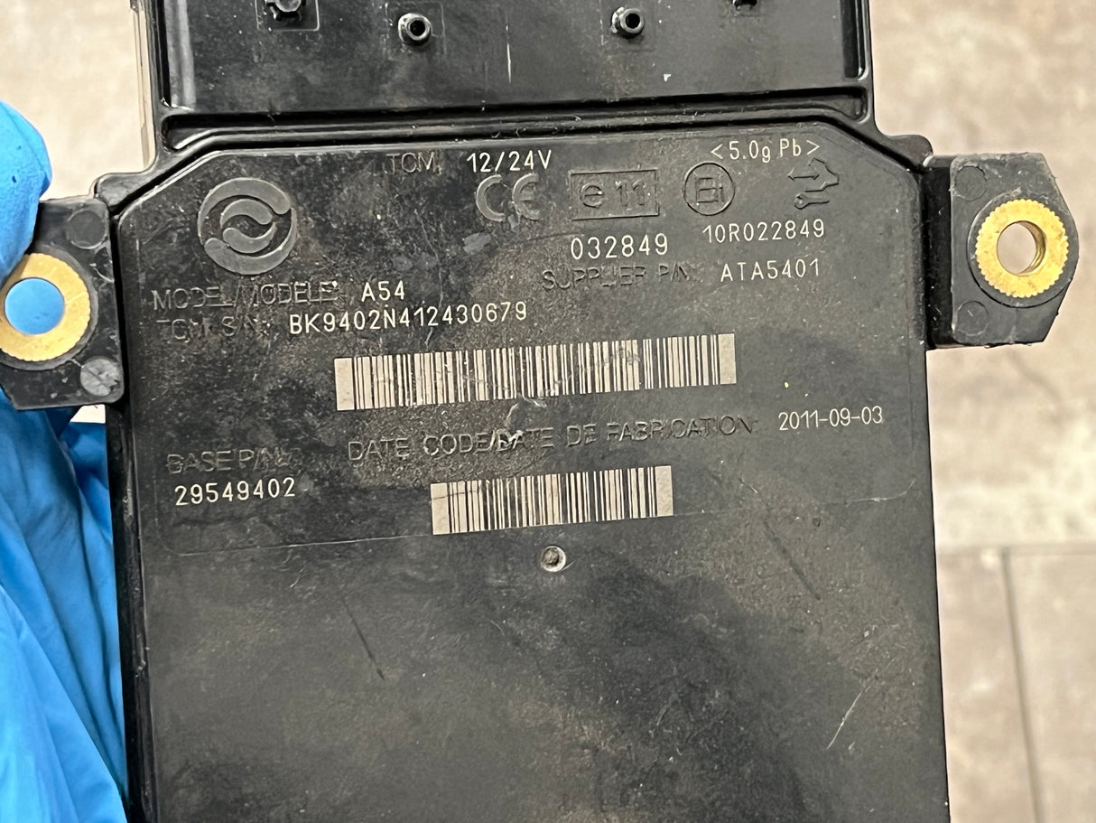 2011 Allison Transmission Control Module (TCM) Part # 29549402