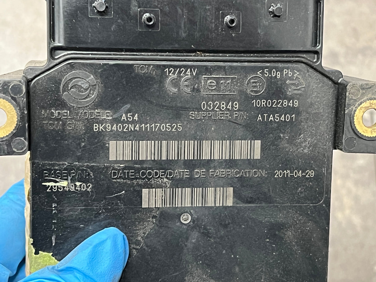 2011 Allison Transmission Control Module (TCM) Part # 29549402