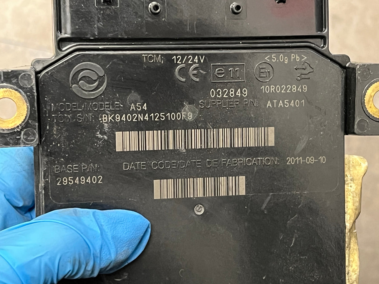 2011 Allison Transmission Control Module (TCM) Part # 29549402