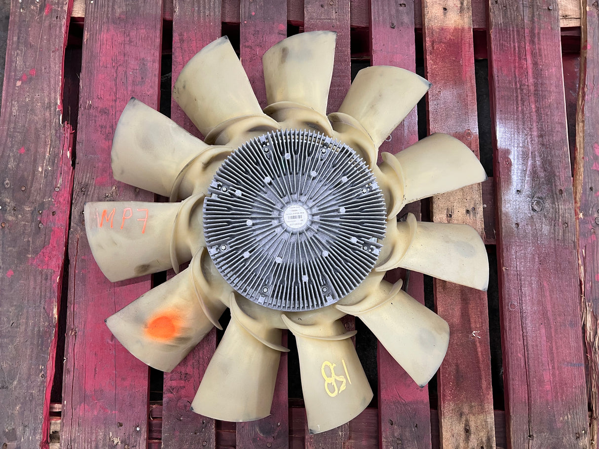Mack MP7 Fan Blade Assembly Part # 22728335, Blade Part # 85149874