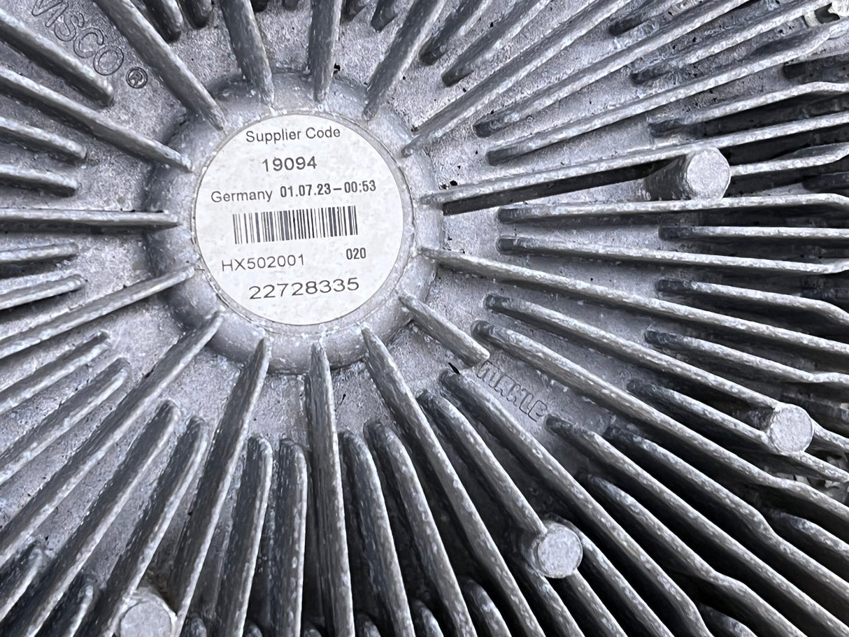 Mack MP7 Fan Blade Assembly Part # 22728335, Blade Part # 85149874