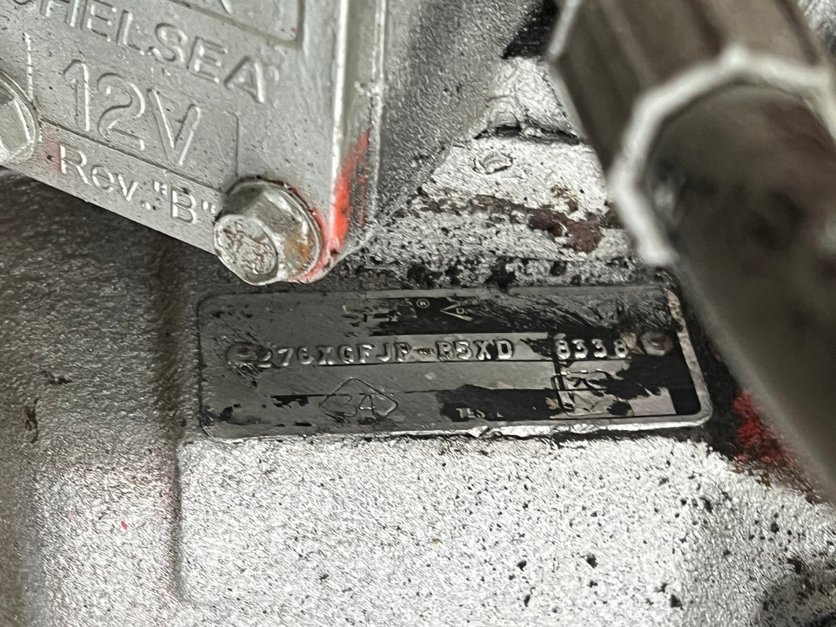 CHELSEA Parker PTO (Power Take Off) 276 Series, Model # 276XGFJP-B5XD, 10-BOLT