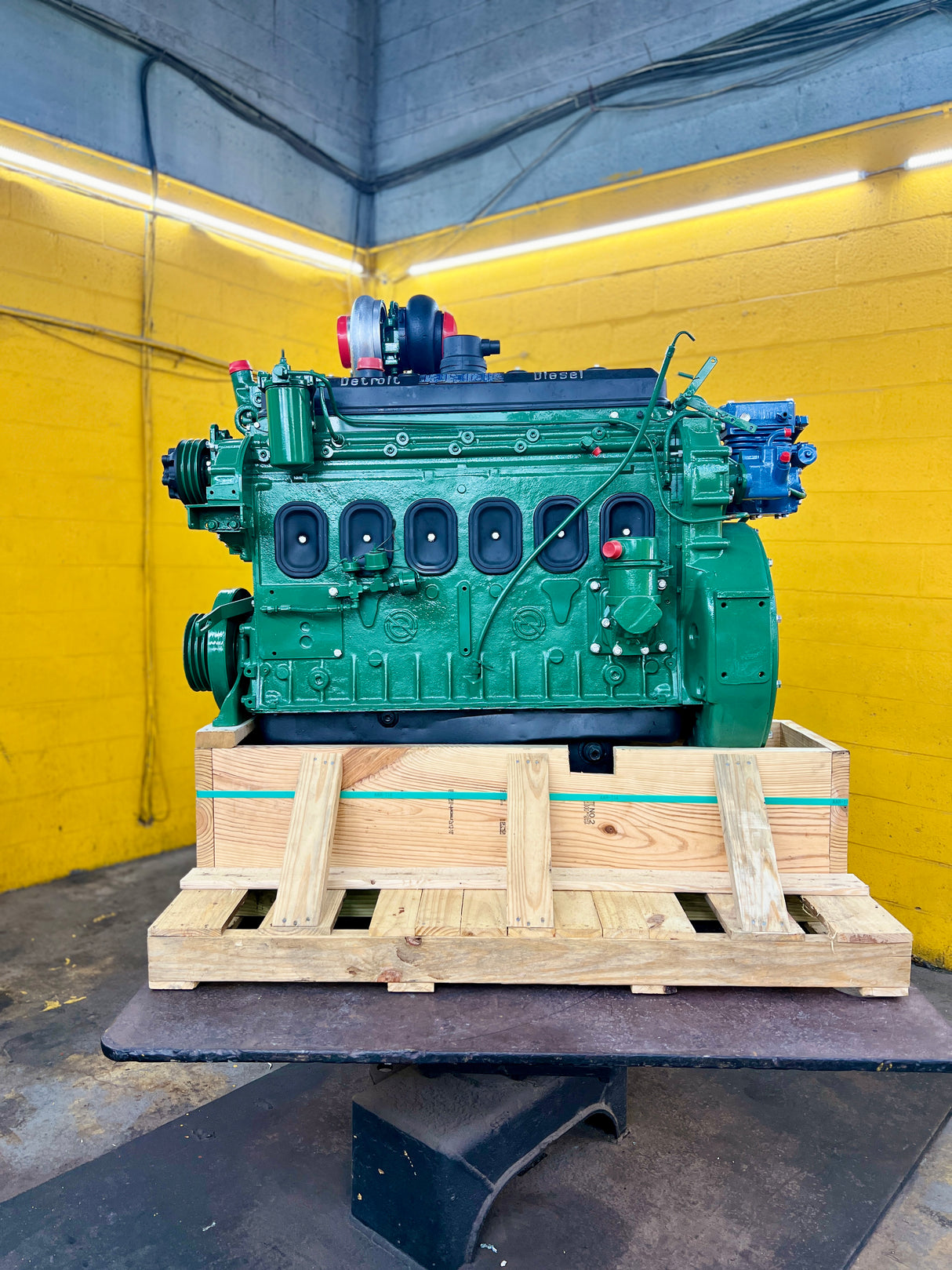 Detroit 6-71 Diesel Engine For Sale, TURBOCHARGED