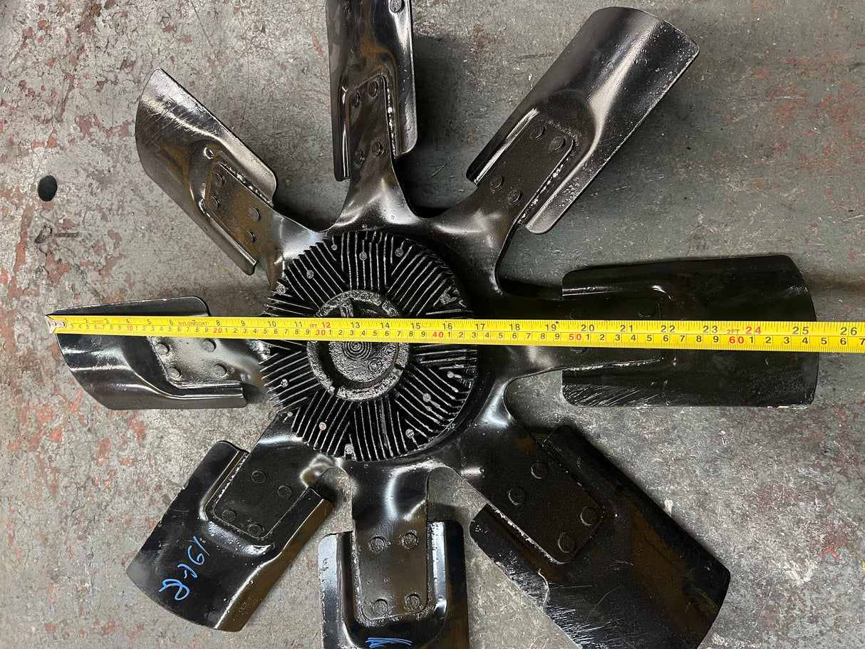 Mack E7-427 Fan Clutch Assembly Blade Part # 2MH445, 30 Inches, 8 Blades