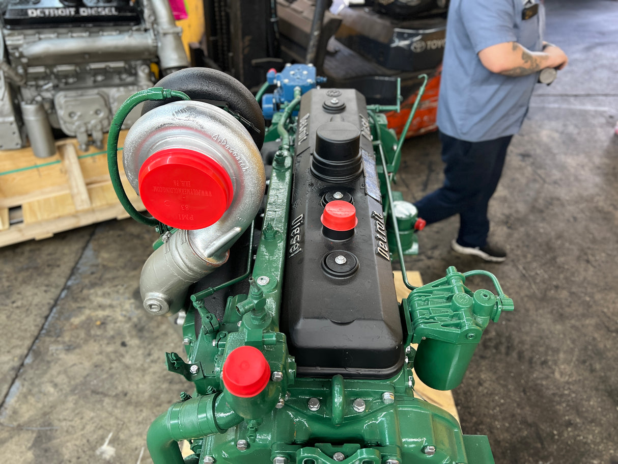 Detroit 6-71 Diesel Engine For Sale, TURBOCHARGED