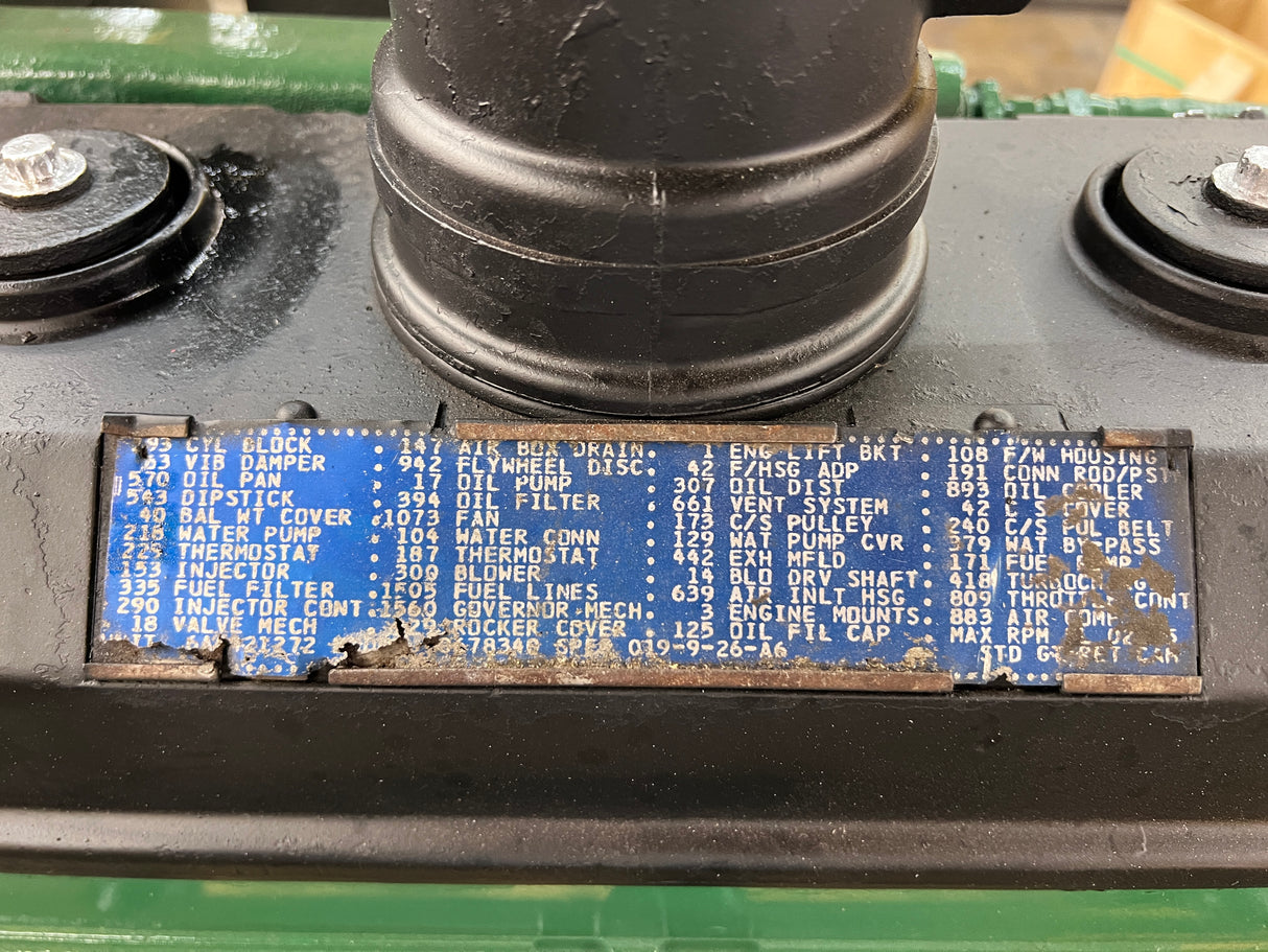 Detroit 6-71 Diesel Engine For Sale, TURBOCHARGED