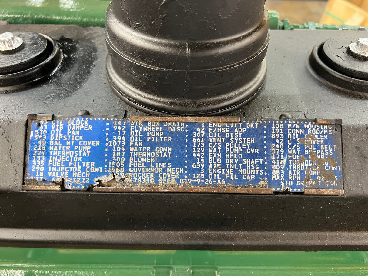 Detroit 6-71 Diesel Engine For Sale, TURBOCHARGED