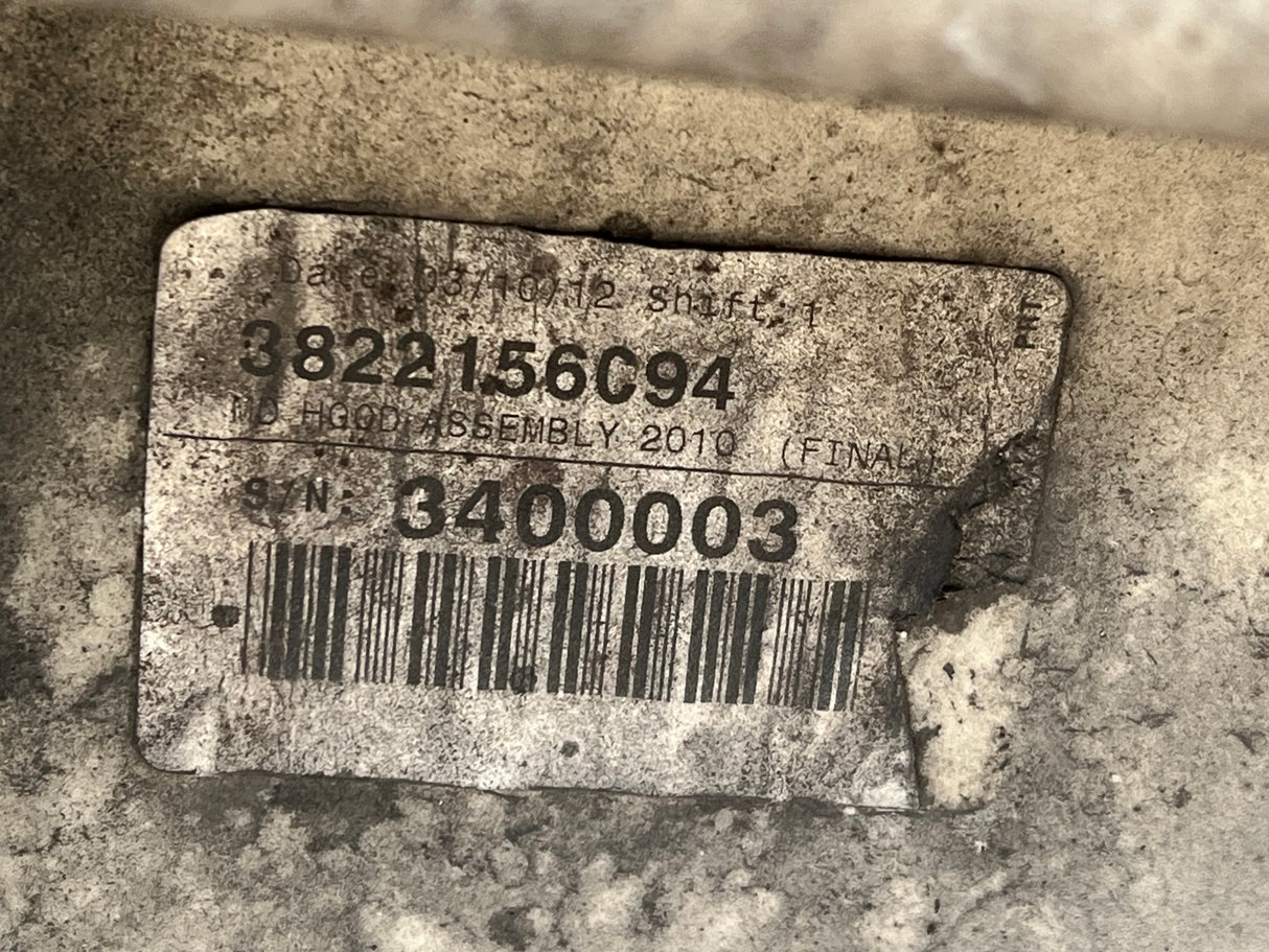 2013 International DuraStar 4300 Hood Part # 3822156C94